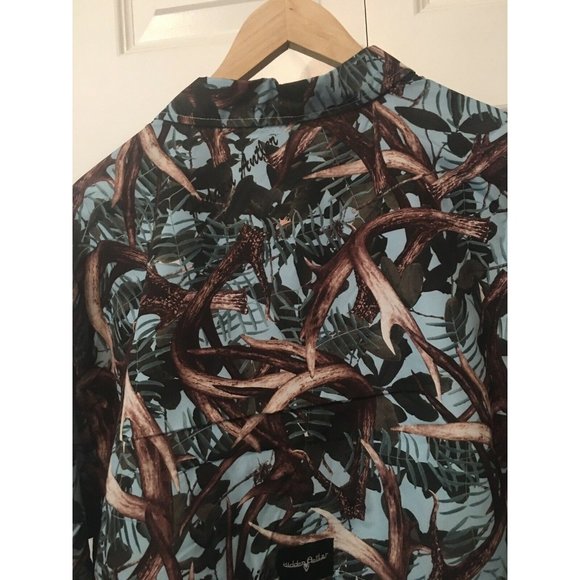 New Hidden‎ Antler Men's Camo Long Sleeve Vented Back Hunting Shirt Sz L NWT - Picture 7 of 10